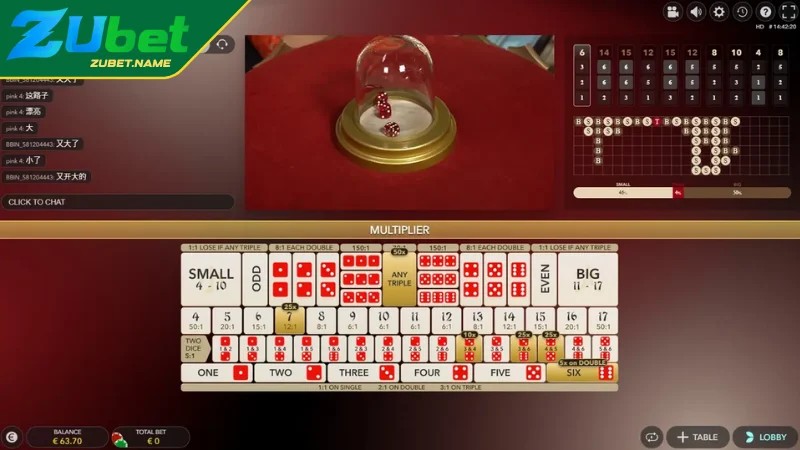 Bật mí cách chơi Tài Xỉu Live ZUBET cho newbie Bật mí cách chơi Tài Xỉu Live ZUBET cho newbie